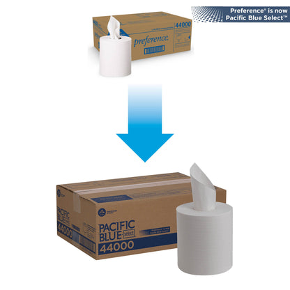 TOWEL, PAPER CNTR-FLD 2PLY WHT(6RL/CS)