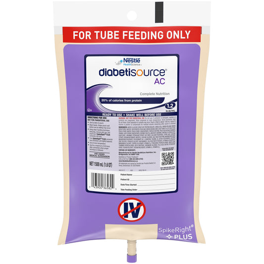 DIABETISOURCE AC SPIKE RT PLUS1500ML (4/CS)