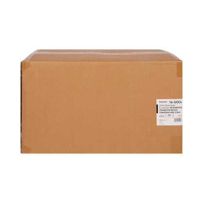 CONTAINER, SPECIMEN URINE W/CAP TEMP STRIP STR 4OZ (200/CS)