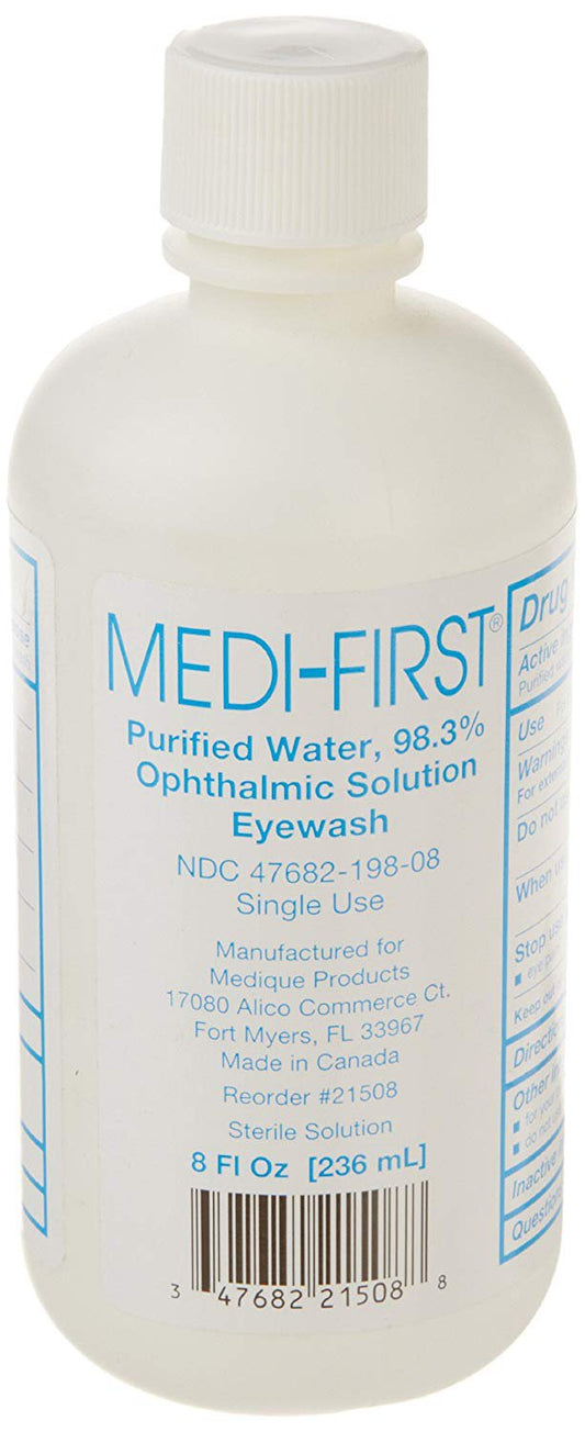 EYE IRRIGATION, SOL 8OZ (12/CS)