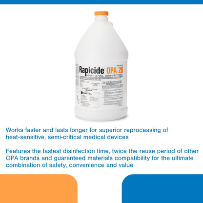 DISINFECTANT, ENDOSCOPE REPROCIDE HI LVL (4GL/CS)