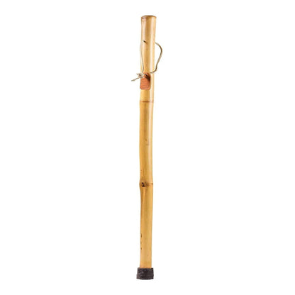 STICK, WALKING WOOD BRAZOS 48 FREE FORM IRON BAMBOO NAT 48"