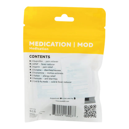 FIRST AID KIT, MEDICAL PACK F/MEDICATION MOD