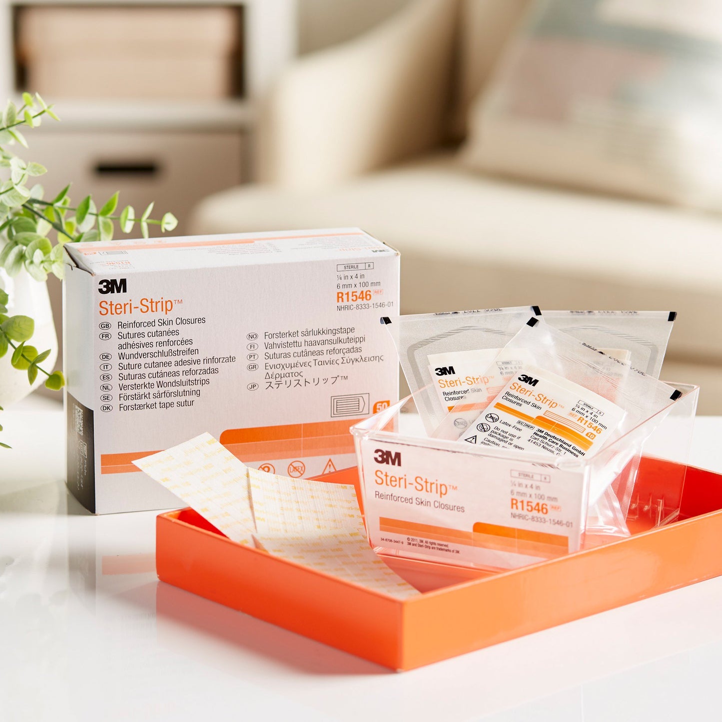 CLOSURE, STRI-STP 1/4"X4" 10S (50/BX) 3M