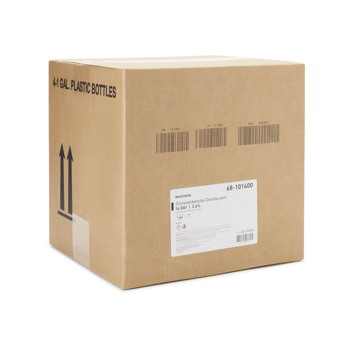 DISINFECTANT, GLUTARALDEHYDE 14DAY (4GL/CS)