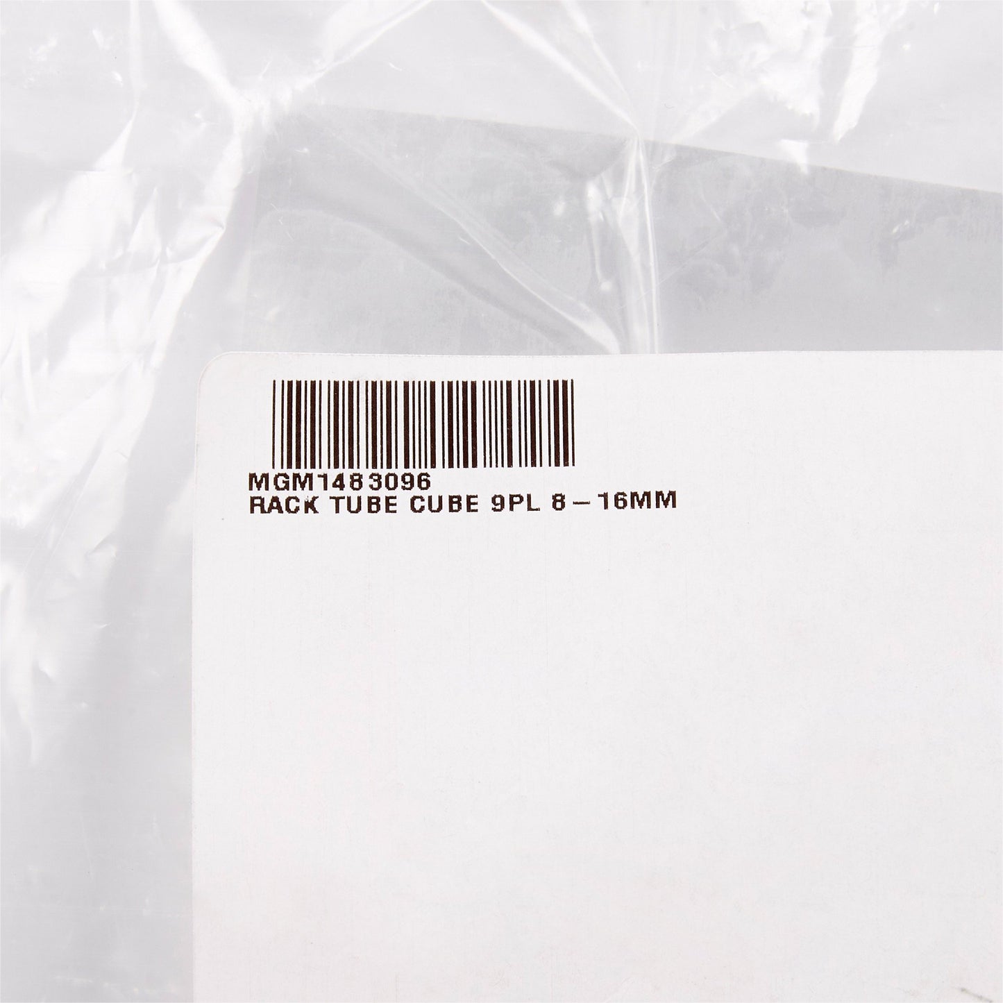 RACK TUBE CUBE 9PL 8-16MM