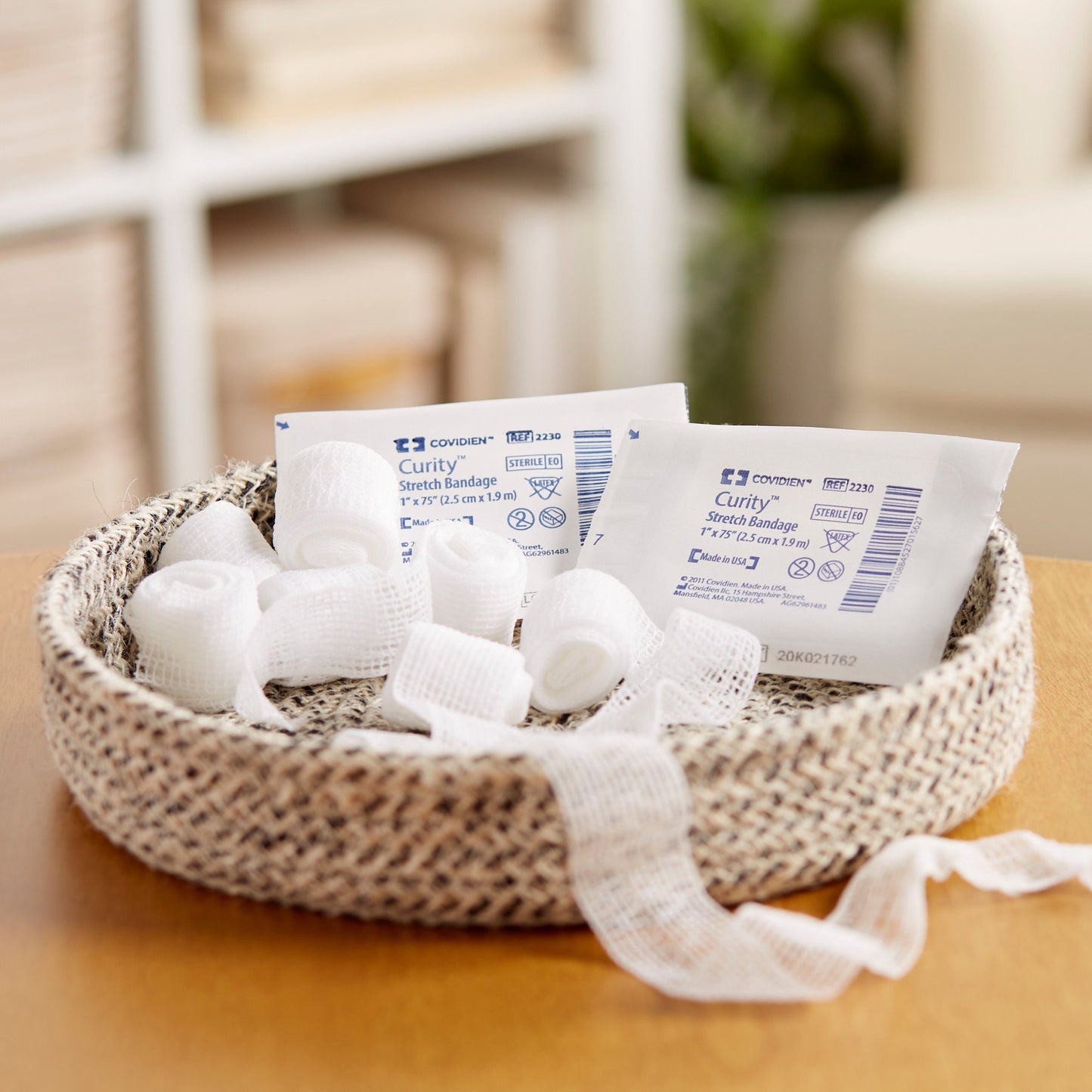 BANDAGE, GAUZE STRETCH STR 1"X75" (12/BG)