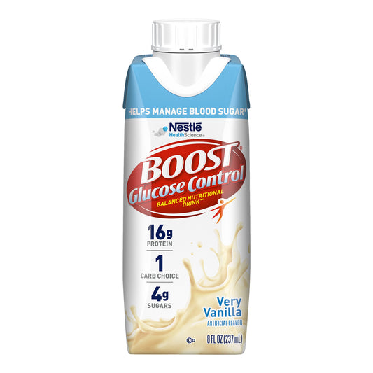 BOOST, GLUCOSE CONTROL VERY VANILLA 8OZ (24/CS)