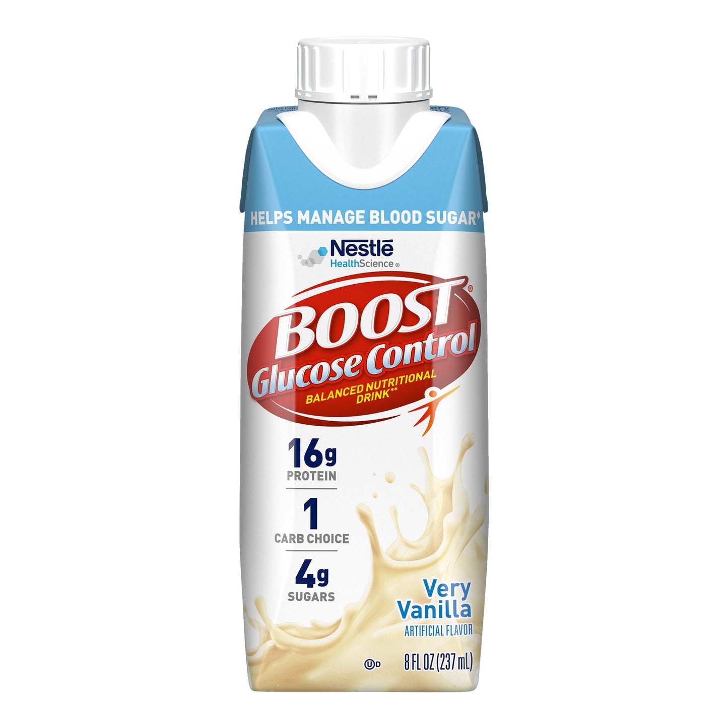 BOOST, GLUCOSE CONTROL VERY VANILLA 8OZ (24/CS)