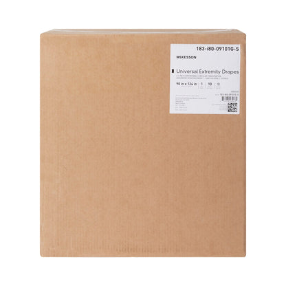 DRAPE, SURGICAL ORTHO UNIV EXTREMITY W/ABS 90"X124" (10/CS)