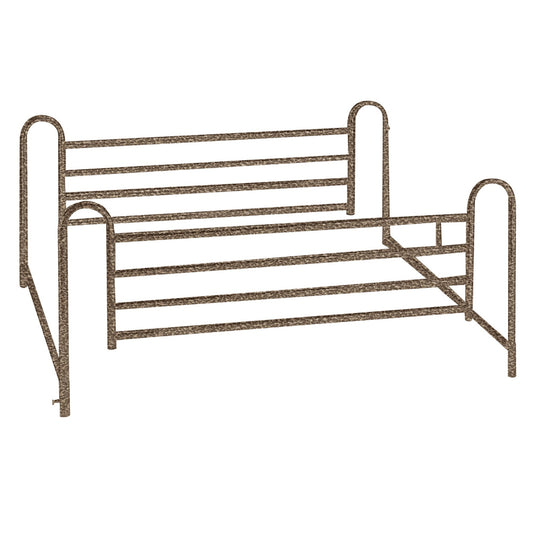 BED RAIL, FULL BRN VEIN 4BAR