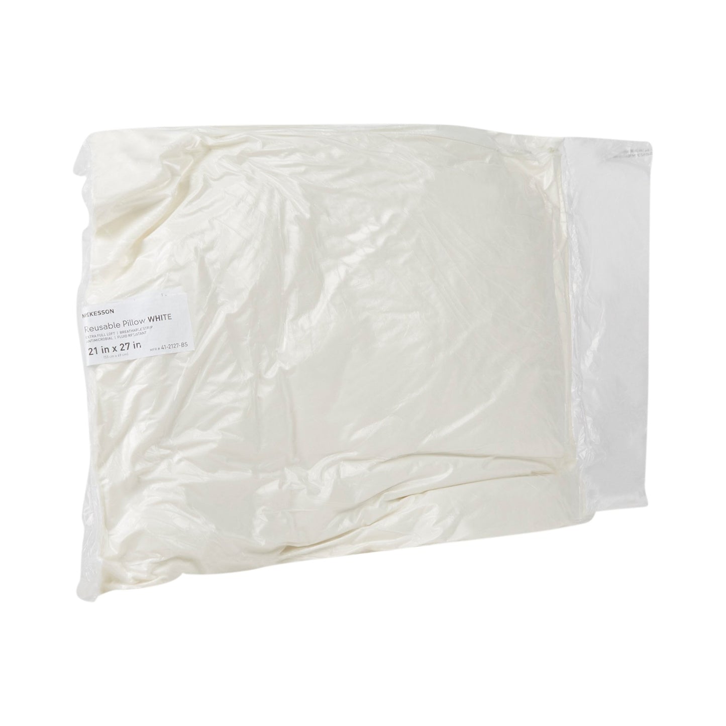 PILLOW, BRTHABL MOIST-RESIST WHT XFUL 21X27 (12/CS
