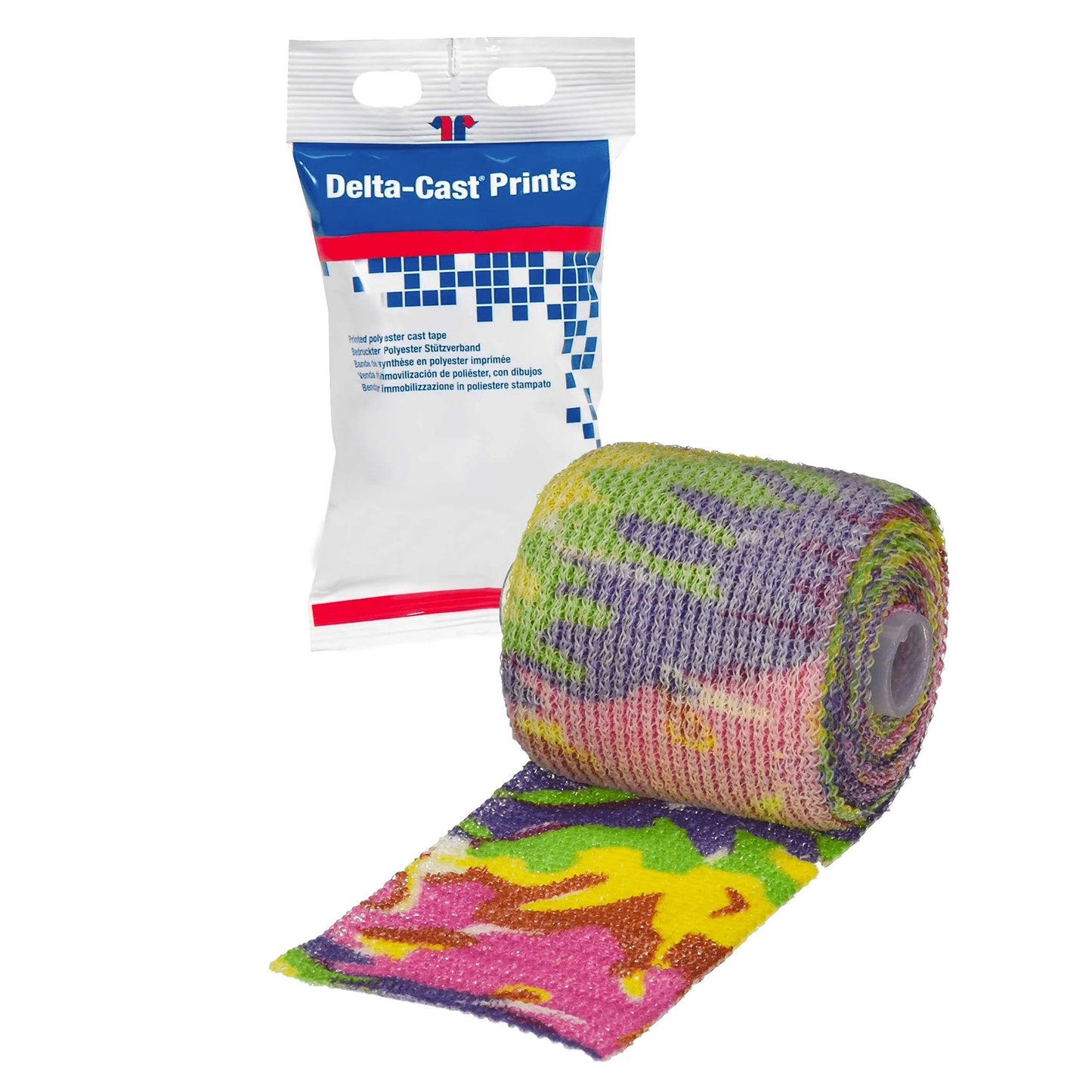 TAPE, CAST DELTA PASTEL PRINT 2"X4YDS (10/BX)