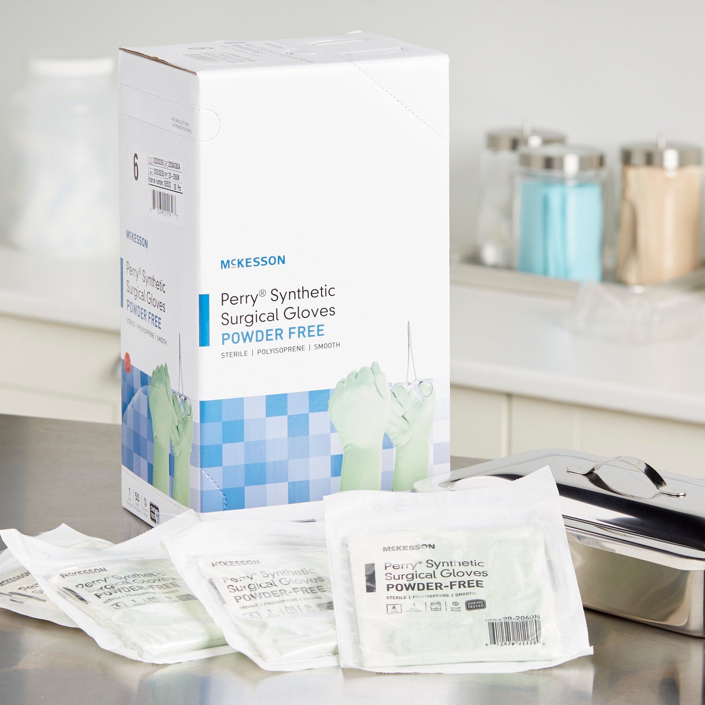 GLOVE, SURG PLYISO 6.0 STR2 SMTH CHEMO (50PR/BX 4BX/CS)