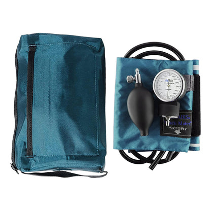 ANEROID SPHYGMOMANOMETER/STETHCOMBO KIT, BP MANUAL TEAL