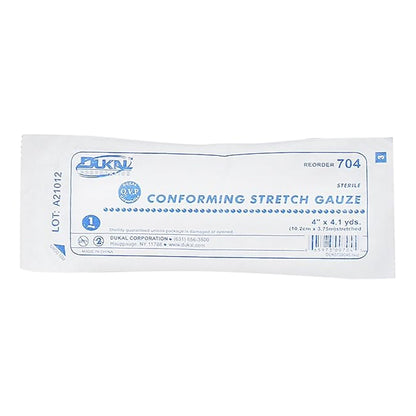 GAUZE, CONFORM STRETCH STR 4"(12RLS/BAG)