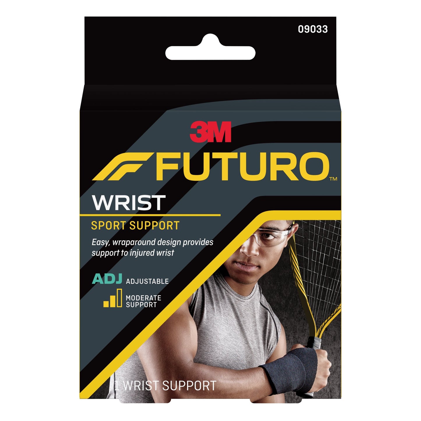 WRIST SUPPORT, SPORT NEOPRENE ADJ UNIV (12/CS) 3M