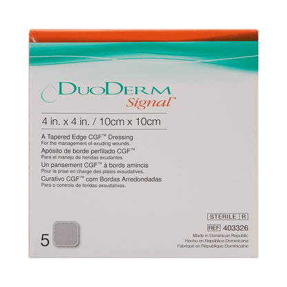 DRESSING, DUODERM 4"X4" (5/BX)