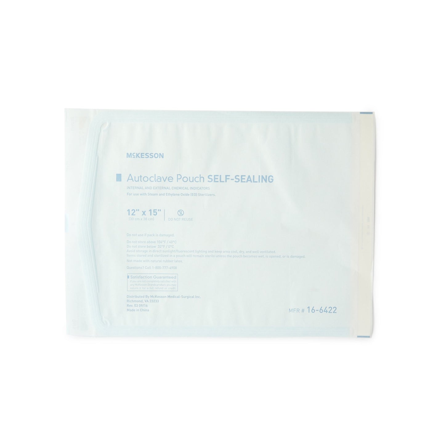 POUCH, SELF SEAL ECON 12X15 (200/BX 5BX/CS)