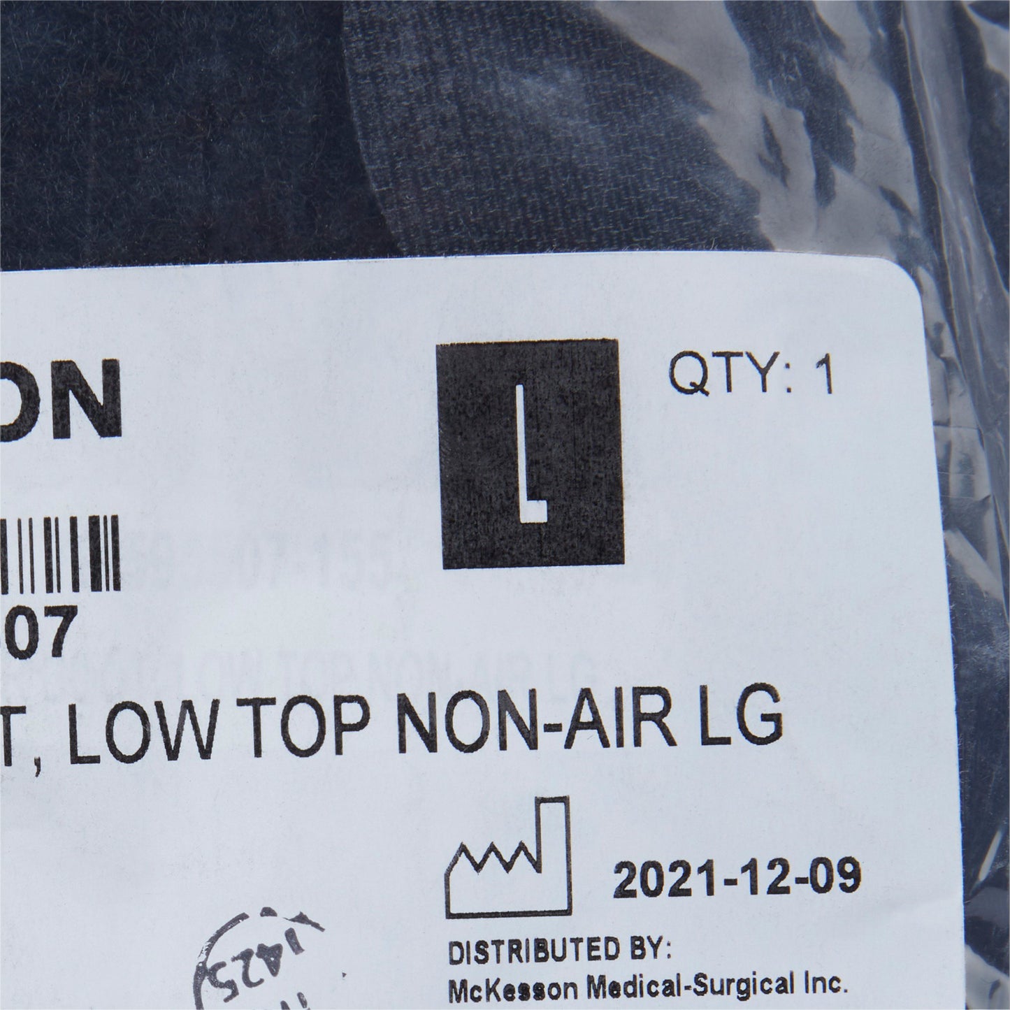 BOOT, WALKER LOW TOP NON-AIR LG