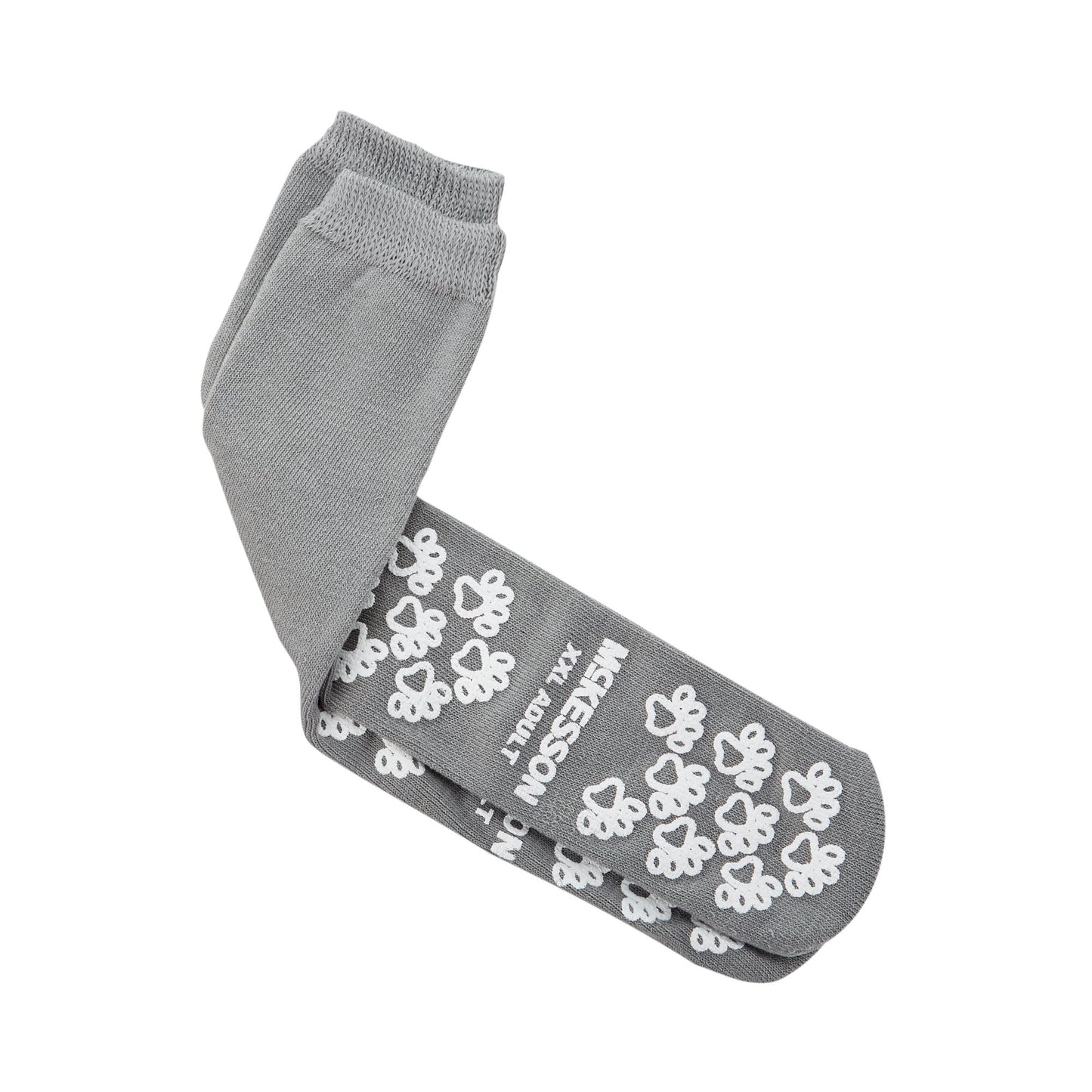 SLIPPER, TERRY GRY XXLG ADLT SNGL IMPRINT (48PR/CS)