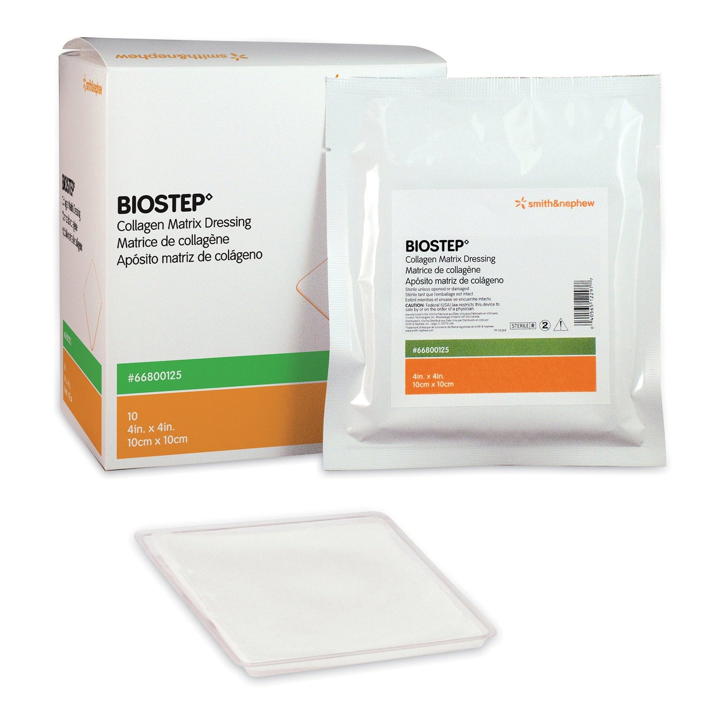 DRESSING, BIOSTEP COLLAGEN 4"X4" (10/BX10BX/CS)