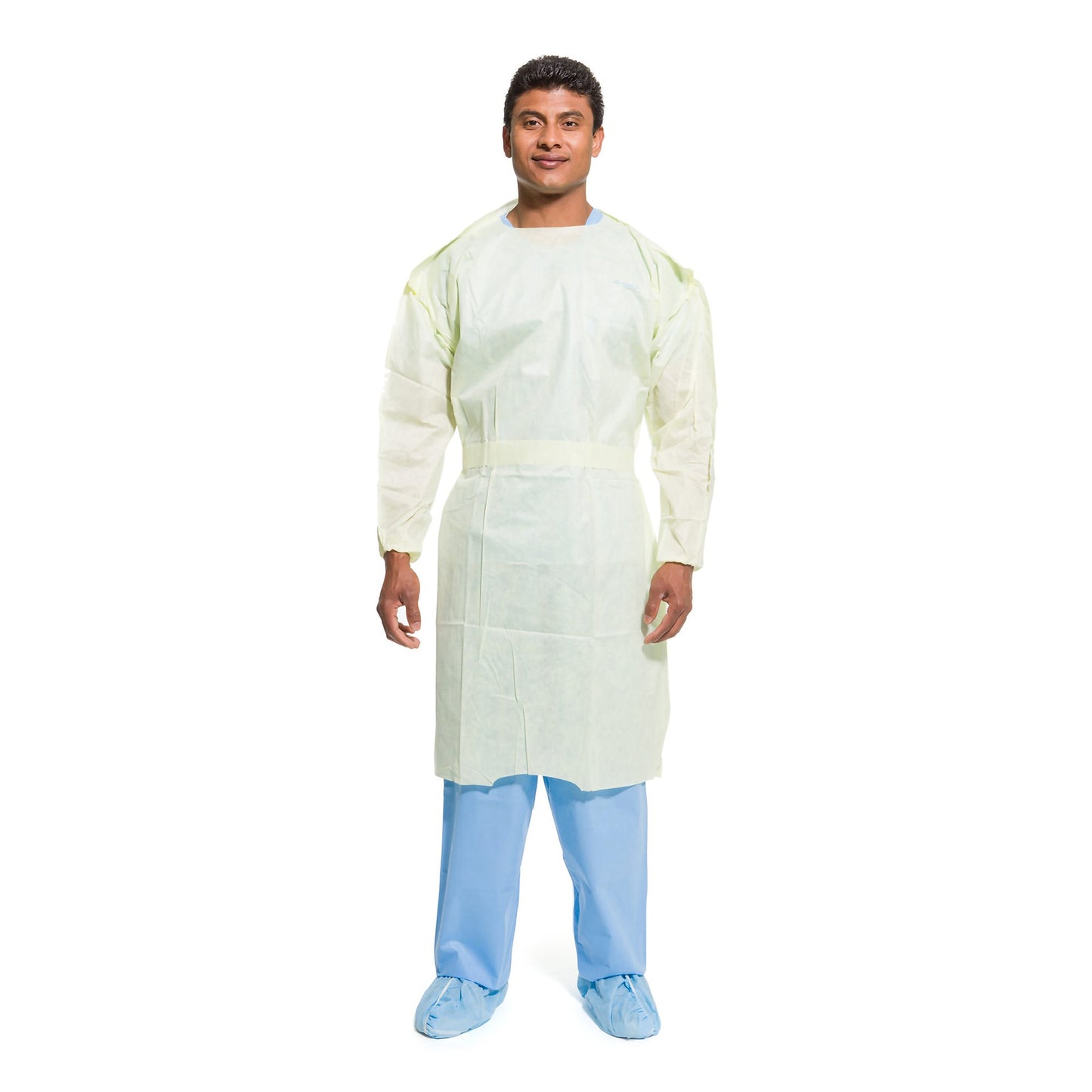 GOWN, CVR CNTL ELAS CUF MED/LG(10/PK)