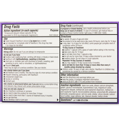 OMEPRAZOLE CAP 20MG 42/BX DELAYED RELEASE 24BX/CS
