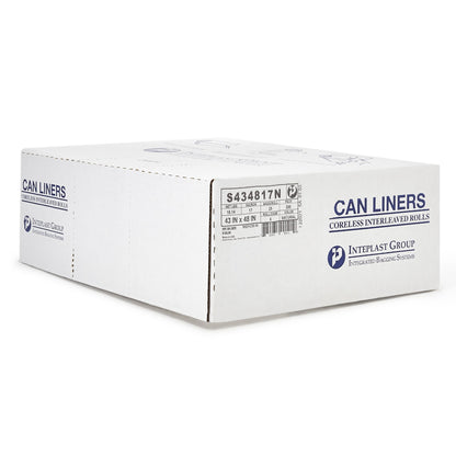 LINER, CAN CLR 17MIC 43"X48"56GL (200/CS)