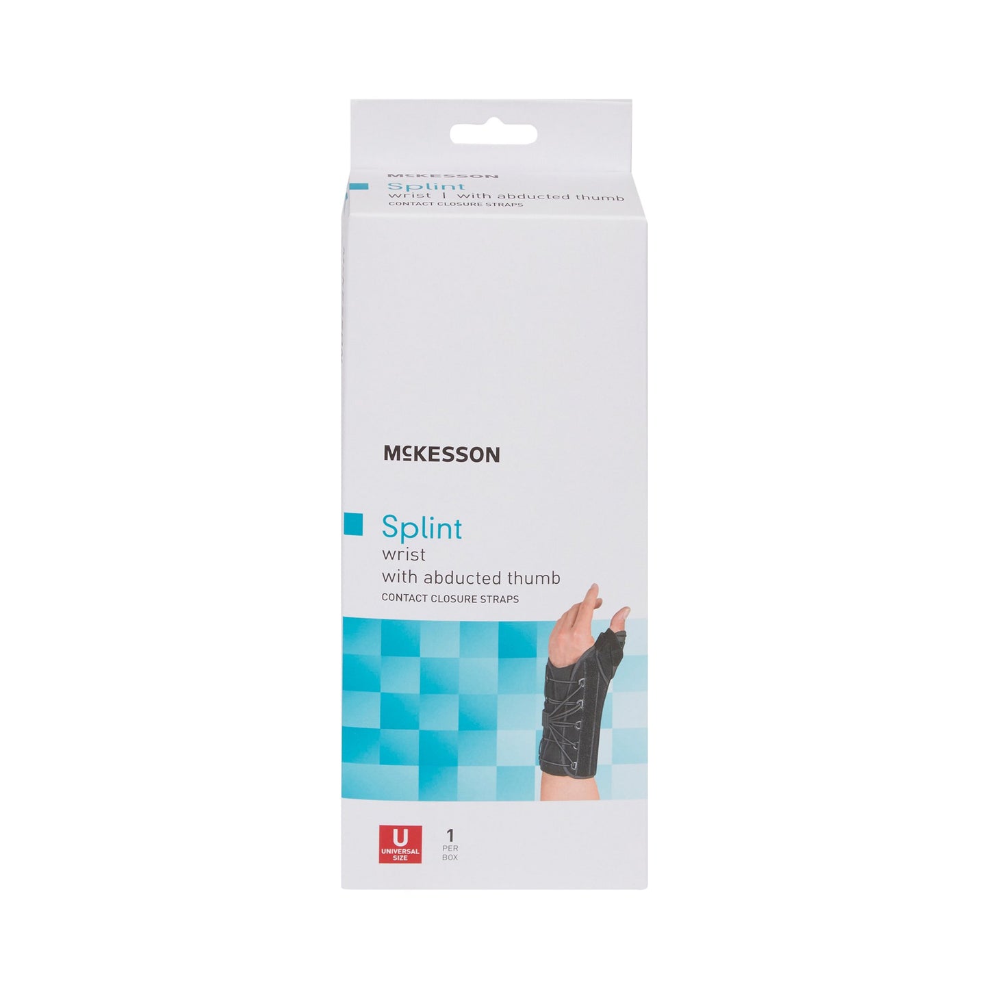 WRIST SPLINT, W/ABDUCTED THUMB LT UNIVERSAL 10"