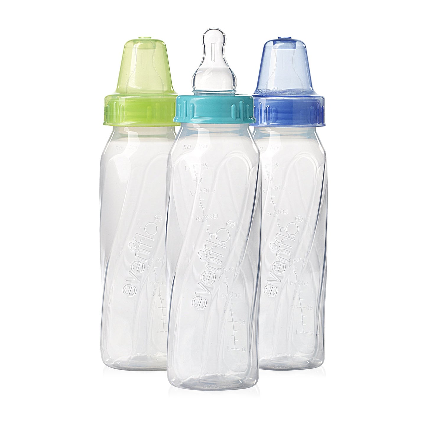 BOTTLE, CLASSIC TWIST PP CLR 8OZ (3/PK 12PK/CS)