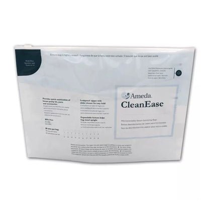 BAG, STEAM SANITIZING MICROWAVEABLE 3.5"X9.5"X12" (100/EA)