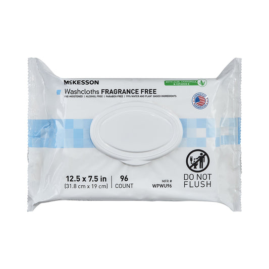 WIPE, PRE-MOIST W/DSPN LID UNSCENTED (96/PK 6PK/CS)