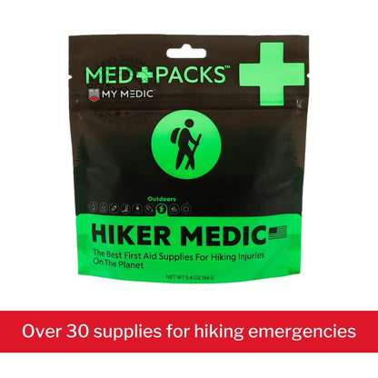 FIRST AID KIT, HIKER MEDIC GRAB&GO 34PC