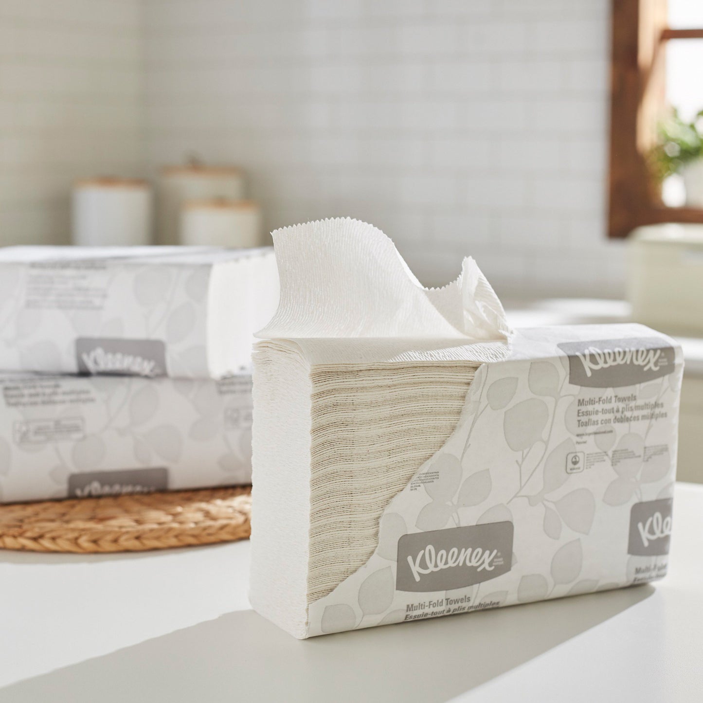 TOWEL, PAPER KLEENEX MULTI-FOLD WHT (150/PK 16PK/CS)