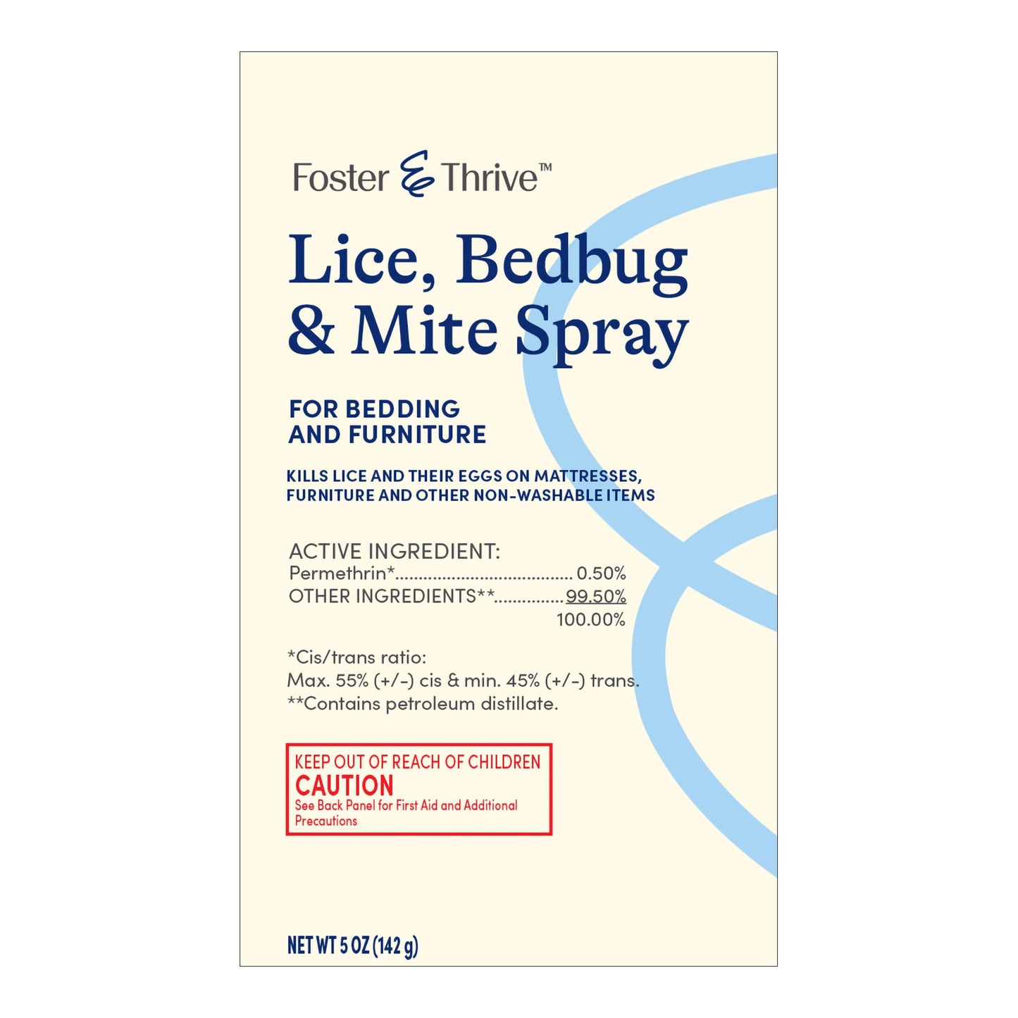 LICE BEDDING, SPR FT SM 0.5% 5OZ