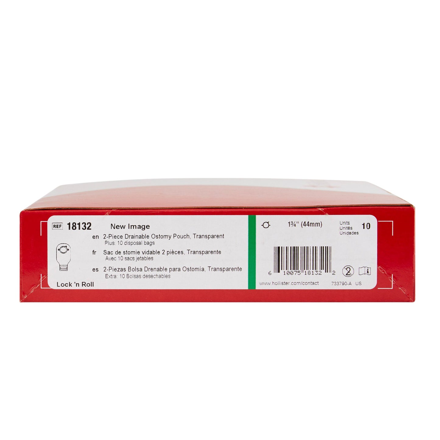 POUCH, DRN TRANSP 44MM 1 3/4" (10/BX)