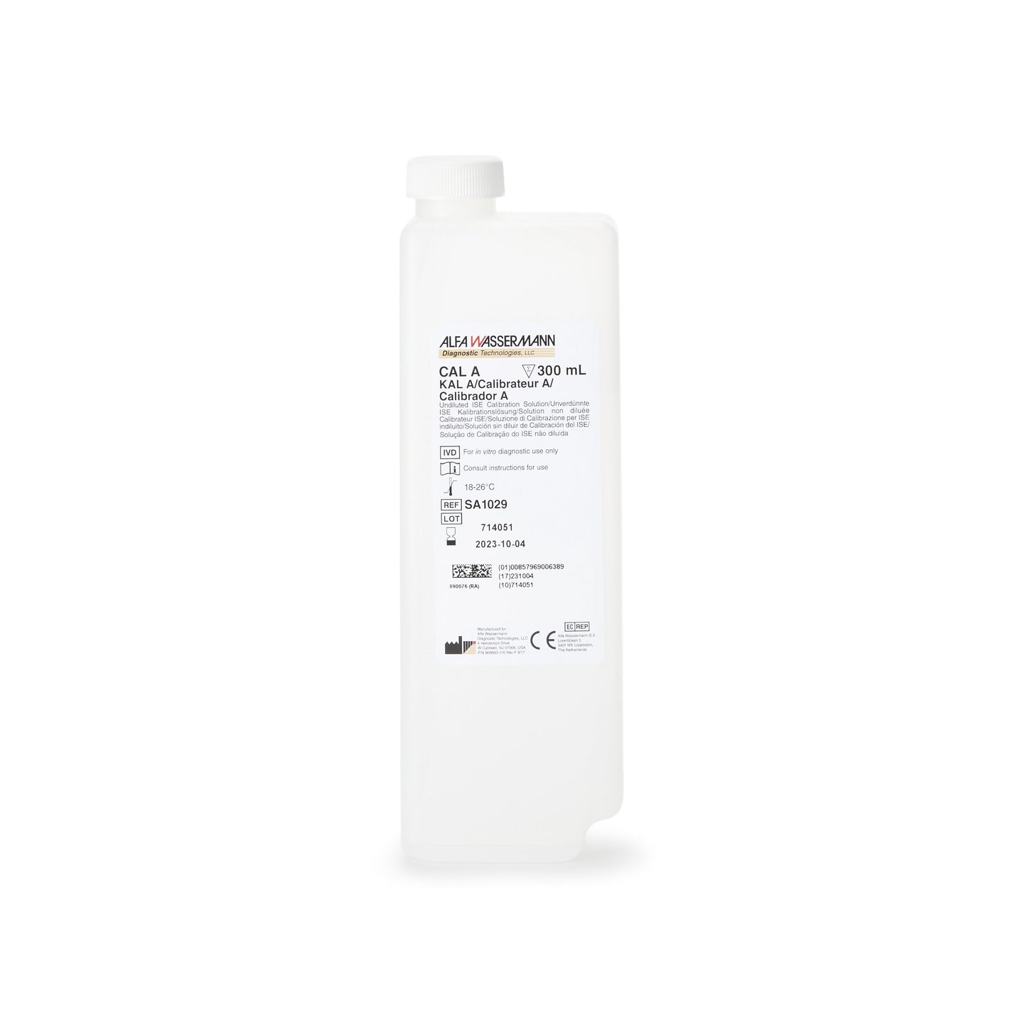 REAGENT, ACE CAL A 300ML (3/PK)