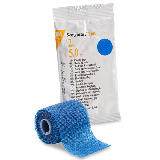 TAPE, CAST SCOTCHCAST 2"X4YDS BLU (10RL/BX)