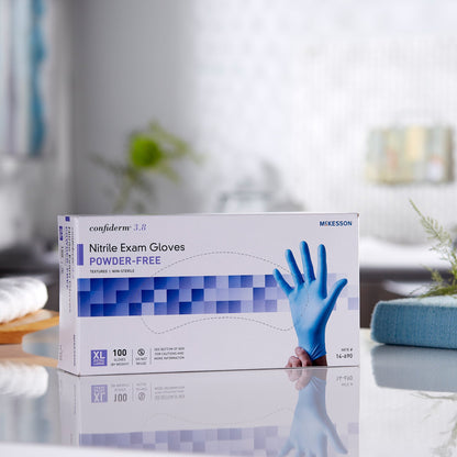 GLOVE, EXAM NTRL XL N/S 3.8 (100/BX 10BX/CS)