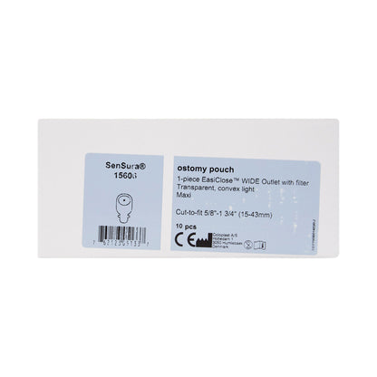 POUCH, SENSURA EASICLOSE CUT TO FIT 5/8"-1 3/8" (1