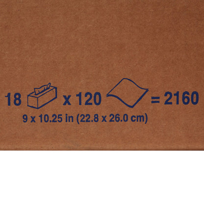 TOWEL, KLEENEX PREM POP-UP WHT1PLY (120/BX 18BX/C KIMCON