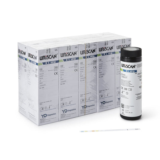 URINE TEST STRIP, URISCAN 6L (100/BT 10BT/CS)