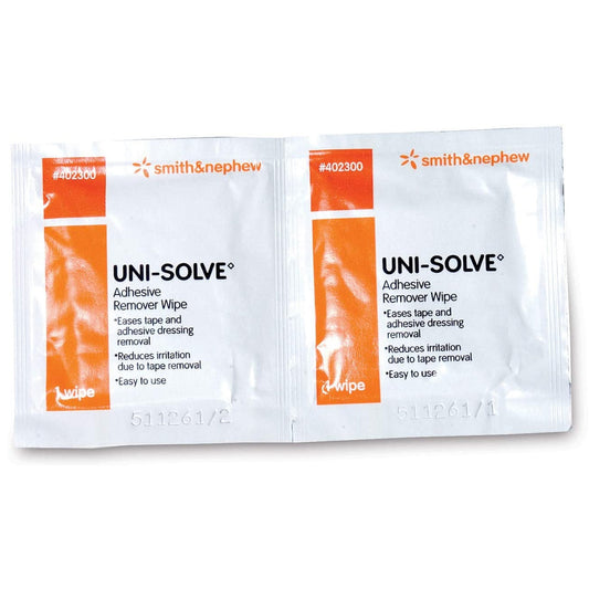 WIPE, ADHSV REMOVER UNI-SOLVE (50/BX)