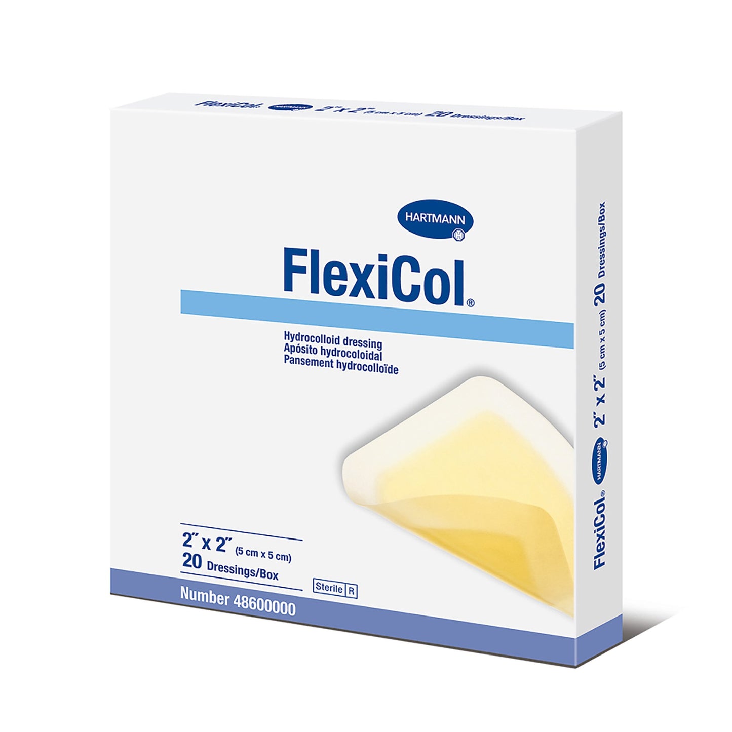 DRESSING, FLEXICOL LF STR 2X2 (20/BX)