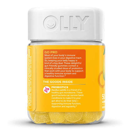 OLLY, GUMMY PROBIOTIC TROPICALMANGO (50/BT)