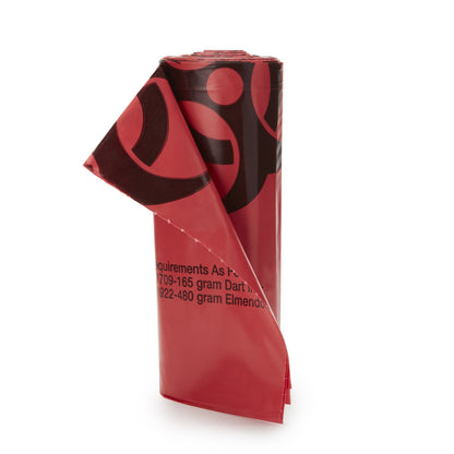 BAG, BIOHAZ HD - SL RED 31X4130-33GL 1.6MIL (100/CS)