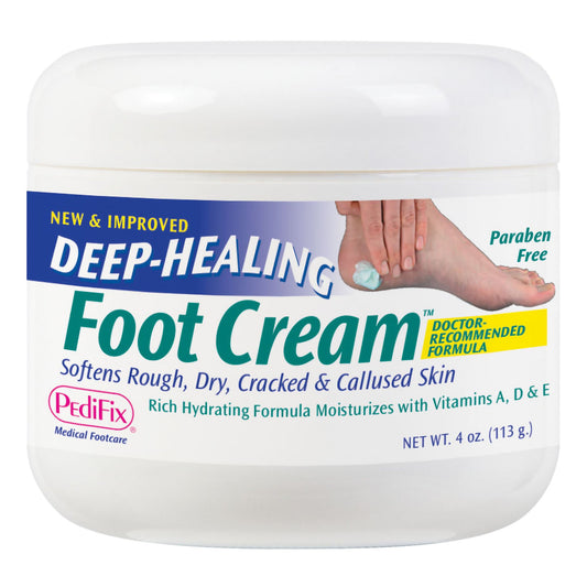 CREAM, FOOT DEEP HEALING 4OZ JAR
