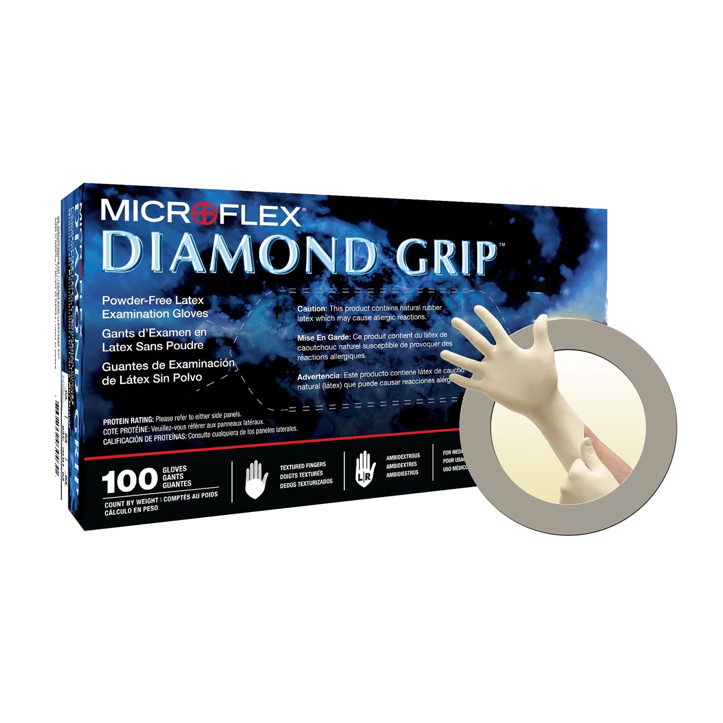 GLOVE, EXAM LTX XL N/S (100/BX10BX/CS)