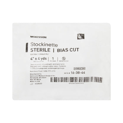 STOCKINETTE, BIAS STR 4"X4YD (20/CS)